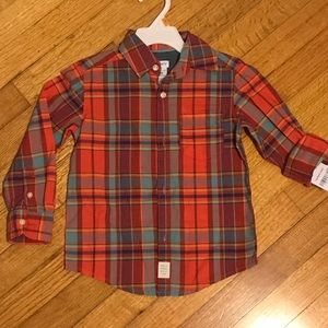 Carter's toddler boys button up